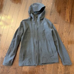 The North Face Men's Apexflex Hooded Softshell Jacket (Gore-Tex) - Charcoal Gray
